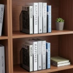 책상용 메큐엑스 2개 세로 파일 정리함 - 금속 메시 홀더 5칸 수납 공간 폴더 랙 문서 보관 스탠드 9 3 x 8 5 7 9