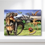 퍼즐러브 공룡 퍼즐 어린이 iq eq 향상 판퍼즐 동물퍼즐 009 쥬라기 파크 08 1개 A4 사이즈 20피스