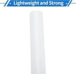 VekAuto 1 PC 자전거 시트 27 2x400mm 안장 포스트 튜브 범용 경량 탄소 섬유 게시