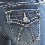 버커루 슬림 스트레이트 데님 팬츠 B115DP611