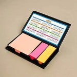 메모지 인조가죽 세트 3p 보관 편리 케이스 판촉용 고급