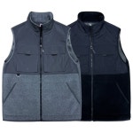 1 1 나인앤나인 후리스 안감 보아털 우븐 포켓 조끼 2장세트 M 95