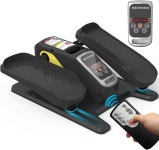 디스플레이 모니터 리모컨 12개의 조절 가능한 속도를 갖춘 가정용 시니어 조용하고 소형 전기 좌식 페달 운동기인 책상 타원형 기계 아래