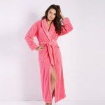 디카렌 엘리자 코랄 롱 고급 여성 목욕가운 샤워가운 골프가운 호텔가운 배스바스가운 바스로브 M 66