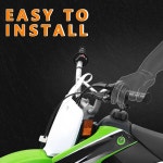 JFG 레이싱 모터사이클 브레이크 레버 접이식 CNC KLX 110 KLX110L