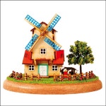 DIY 조립 미니하우스 풍차 조립식배 우드모형 모형만들기 나무조립완구 나무공작 조립비행기 자동차공작