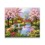 풍경 무릉도원 어린이보석십자수 DIY십자수 보석십자수캔버스 40X50