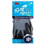 3M 3M 3M 슈퍼그립윈터 겨울용 방한장갑 내오일성 강화내피 작업장갑 5개 M