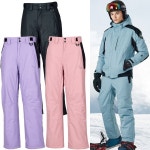 스키복하의 보드 바지 팬츠 방수 방풍 스노우보드복 115 95 인디블루 F9413-2