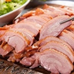 새담 흑마늘 오리훈제 슬라이스 200g x 4팩 머스타드 소스 12g x 2팩증정