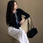 CMJ6768 클래식 레이어드 긴팔 가디건