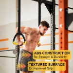 해나이크 어덜트 링 피트니스 장비 풀업 홈 훈련용 펀치 바 랜야드 금지