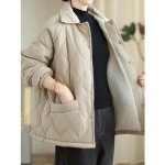 화세 스냅커브스티치레글런패딩 HB5WPD049C