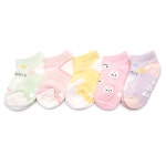 오른발왼발 애뜨커즈 5족 아동 발목 여름 양말 세트 유아 아기 남아 여아 어린이 키즈 5호 9 10세