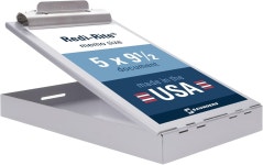 저장 공간이 손더스 메탈 클립 단층 간호 폴리오 메모 크기의 종이 정리함 셀프 잠금 래치가 스틸 사무실 학교 업무용 폼 홀더 - 미국산