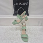 미소페 누빔 스트랩 샌들 112hh224hz020