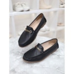 블리아르 가죽 연결고리 쿠션 데일리 로퍼 단화 MDBL500038