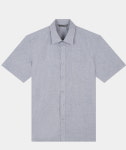 크로커다일 솔리드 카치온 올오버 반팔 남방 CDAAAWS2452