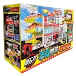 무한상상 월드카 주차블록 응급센터 구조요청 출동 사운드 회전 자동차 완구