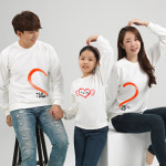 해피앤티 하나로가족 - 맨투맨 백아이보리 엄마-L