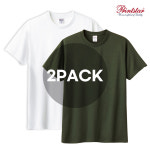 프린트스타 17수 무지 순면 반팔티셔츠 1 1 베이직 남녀공용 데일리 반팔티 아미그린 105