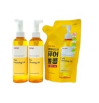 마녀공장 퓨어 클렌징 오일 200ml x 2개 + 200ml(리필)