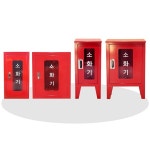 소화기보관함 철제 1구 2구형 3 3kg 4 5kg용 옥내 옥외용 전면 투명아크릴창 01 옥내용 1구형