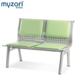 뉴신타공 2인 로비용의자 등받이있는 팔걸이없는 연결의자 진료실 라운지용 STL-1720