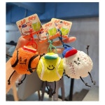 스포츠 공 봉제 테니스 야구 키 체인 인형 귀여운 커플 백꾸 가방 펜던트 펜던트 G1624