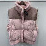 배색 패딩 조끼 YS MN02DV004