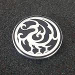 전통문양 볼마커 옛날무늬 삼족오 골프마커 자석클립 종이포장 세트