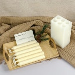 캐비티 긴 막대 실린더 실리콘 양초 금형 향기로운 만들기 베이킹 선물 공예 홈 장식 1 10PCS