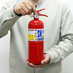 삼우산기 차량용 소화기 자동차 가정용 ABC 분말소화기 0 7kg