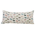 이코니하우스 러블리독 강아지 패턴 등쿠션 커버 50 x