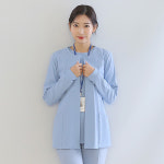 샵피라 빅코드레이원단 가디건 버튼없음 편안하고 활동성 상의 S0821