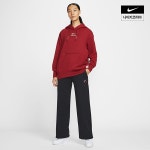 나이키 NSW 여성 플리스 와이드핏 오픈헴 팬츠 iq3829