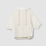 데무 다운 패치 후드 재킷