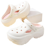 여성용 EVA 아쿠아슈즈 실내화 여성 투웨이 뮬 슬리퍼 샌들 G1605 250