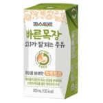 롯데웰푸드 파스퇴르 바른목장 소화가 잘되는 우유 200ml