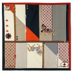 루이까또즈 실크 쁘띠 스카프 루이지에나 2wsm372