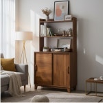 멀바우원목 양문 슬라이딩 840 수납상부장 찬장 수납장 선반장 미닫이장 그릇장