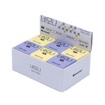 화랑고무 네모나 지우개- 2개 노트 연필 아동지우게 7개 M 24개입 1통