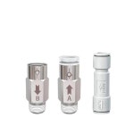 10개 SMC 타입 단방향 공기 체크 밸브 공압 직선 나사 비 AKH04-00 AKH06-00 AKH08-00 AKH10-00 AKH012-00