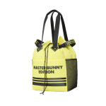 마스터바니에디션 메쉬 블록 로고 스트링 버킷백 421C1BG654