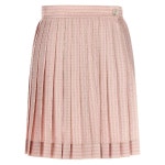 베르사체 플리츠 실크 스커트 10008291A1
