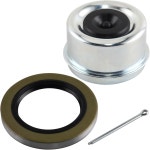 JADODE 트레일러 허브 베어링 키트 15123 22580 두 개의 그리스 씰 먼지 덮개 코터 핀 액슬 5200-6000파운드 2133TB 22333TB