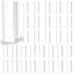 클램프 1 2 온실용 PVC 파이프 열 덮개 쉼터 조류 보호 길이 2 4 흰색 화이트-3 4 32PCS