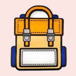 콩심팥심 선물용 백팩 포장백