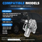 혼다 어코드 4 Cyl Odyssey 용 VTEC 솔레노이드 스풀 2 3L 1998 1999 2000 20 15810-PAA-A01 15810-PAA-A02