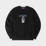 뉴해빗 뉴해빗 BEAR ARCH 오버핏 기모 맨투맨 GOM4-1NH1081